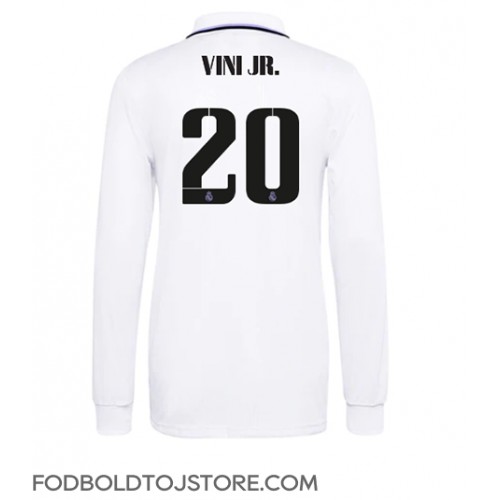Real Madrid Vinicius Junior #20 Hjemmebanetrøje 2022-23 Langærmet